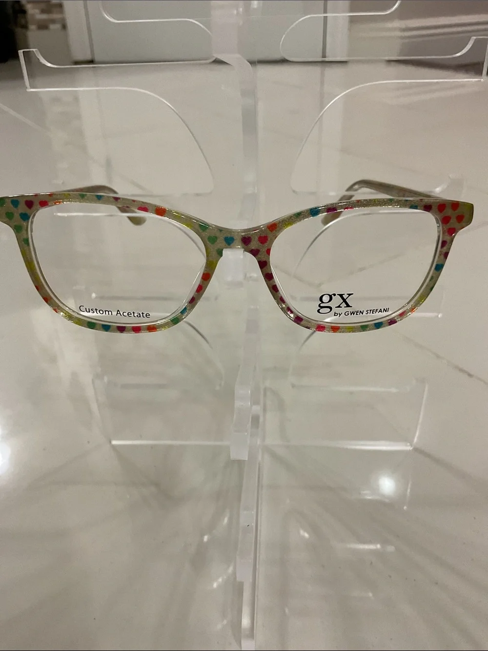 NWT GX by Gwen Stefani Eyewear, Heart Dots GX837